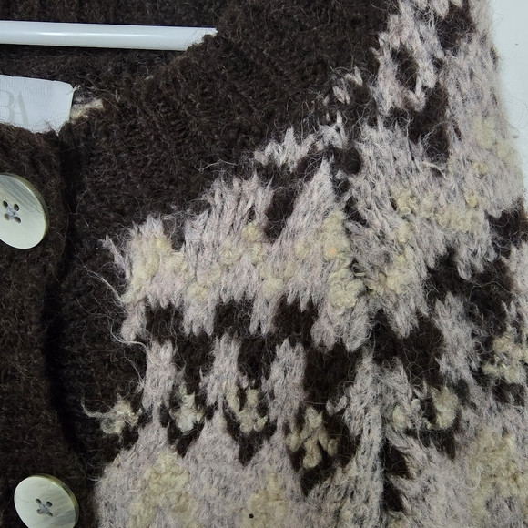 zara girls cardigan sweater 11-12 years Wool Blend - Picture 6 of 12